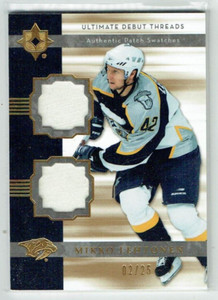 06-07 UD Ultimate Debut Threads  Mikko Lehtonen  /25  Rookie  Dual Patches