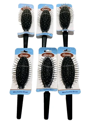 Lote de 6 cepillos de pelo Annie Wire Cushion modelo 2001  Foto 1 de 4