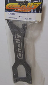 Corally #79356  2.9mm Graphite Top Deck for  RDX    NIB - Picture 1 of 1