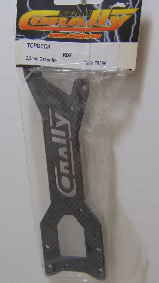 Corally #79356  2.9mm Graphite Top Deck for  RDX    NIB - Image 1 of 1