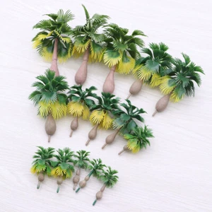15 Pcs Green Model Tree Desert Supplies Palm Tree - Picture 1 of 12