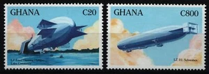 Ghana 1993 - Mi-Nr. 1779-1780 ** - Estampillada sin montar o nunca montada - Conde von Zeppelin - Imagen 1 de 1