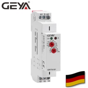 GEYA On Delay Off Delay Timer Relay Relais Zeit Delay Relais 16A AC/DC12V-240V - Bild 1 von 14