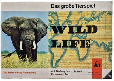 Wild Life Ravensburger 1960er Jahre Brettspiel Familienspiel Innen TOP erhalten! - Bild 1 von 4