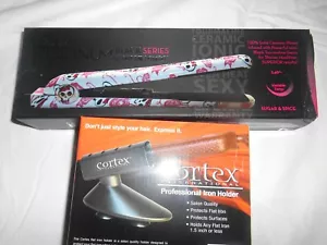 CORTEX INTERNATIONAL PLATINUM BLACK SERIES SPECIAL EDITION 1.25" +IRON HOLDER - Picture 1 of 4