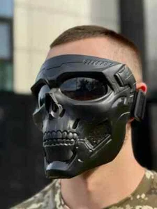 Coyote mask, skull mask for the military, military mask, olive plastic mask,ππ - Picture 1 of 1