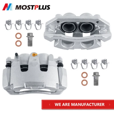 Pinzas de freno delanteras 2 piezas para 07-09 Chrysler Aspen Dodge Durango 11-18 Ram 1500 Foto 1 de 4