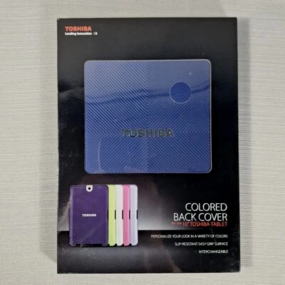 Cubierta trasera color Toshiba para tablet Toshiba de 10 pulgadas PA3966U-1EAD azul nueva Foto 1 de 4