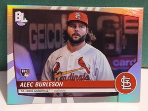 Alec Burleson RC 2023 Big League Rainbow Foil