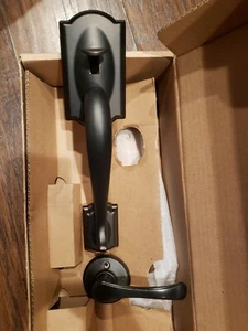 NEW SCHLAGE FE285 CAM 716 VLA Camelot Trim Lower Half Front Entry Handleset  - Picture 1 of 6