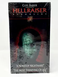 HELLRAISER BLOODLINE (VHS-1997) CLIVE BARKER - A NONSTOP HORROR - FACTORY SEALED NEU - Bild 1 von 9