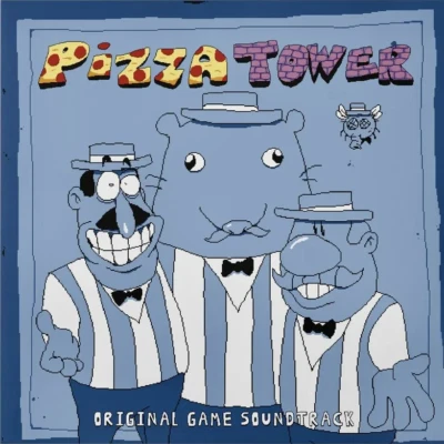 PIZZA TOWER ORIGINAL GAME SOUNDTRACK 2XLP VINYL RECORDS - Image 1 of 4