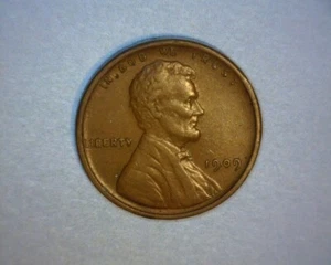 1909 LINCOLN CENT DEFECTIVE "SPLIT" PLANCHET, "LARGE CLAMSHELL"🌟NICE🌟US ERROR - Picture 1 of 9