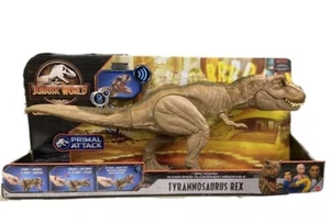 Mattel Jurassic World Camp Cretaceous Epic Roarin Tyrannosaurus Rex Park T Rex - Picture 1 of 3