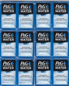 P & G Purifier of Water Portable Water Purifier Packets (Pack of 12) - Picture 1 of 6