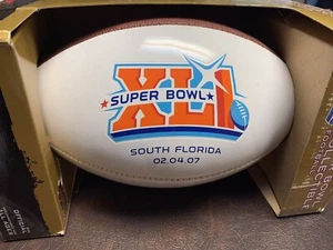 SUPER BOWL XLI (41) Commemorative Wilson NFL Football-NEW Colts Vs Bears - Picture 1 of 3