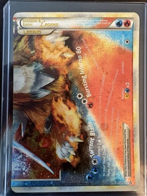 Suicune & Entei Legend (Bottom) 95/95 Unleashed Holo 🔥📈 - Image 1 of 4