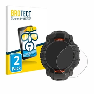 2x Display Schutz Folie für Garmin Instinct 3 Solar (45 mm) Zubehör T - Zdjęcie 1 z 6