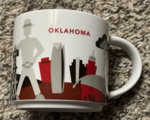 Inutilizzata ~ Starbucks 2016 Oklahoma You Are Here Collection 14 oz tazza tazza tè caffè - Foto 1 di 5
