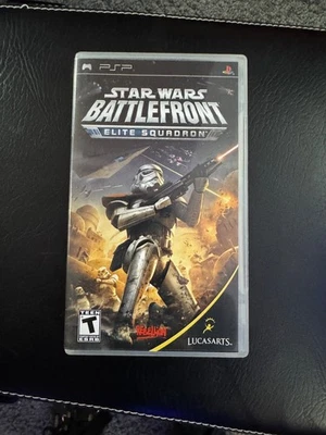 Sony PSP Star Wars: Battlefront Elite Squadron Etiqueta Negra - Completo Foto 1 de 2