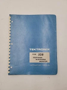 Tektronix 528 Television Waveform Monitor Instruction Manual 070-0800-00 - Picture 1 of 5