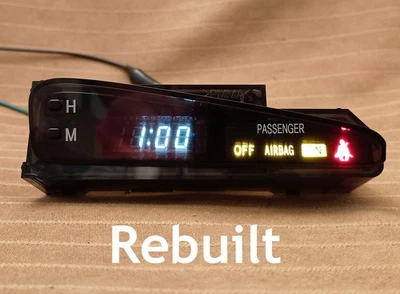 03-08 Toyota Matrix Digital Dash Clock Display 83910-02100 REBUILT - Image 1 of 4