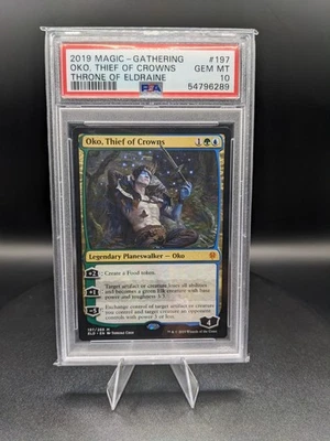 2019 Magic The Gathering Oko, Thief Of Crowns PSA 10 - Image 1 of 2