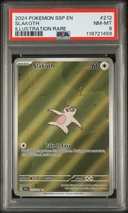 Slakoth 212/191 Sv08: Surging Sparks Holo PSA 8 - Picture 1 of 2
