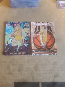 Dalton Knecht 2024-25 Totally Certified Graffiti Certified Bucket RC Lot (2)!!! - Bild 1 von 2