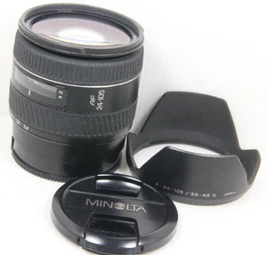 Minolta AF 24-105mm F/3.5-4.5 D Zoomobjektiv mit Gegenlichtblende Nr. 19102038 TOP - Bild 1 von 8
