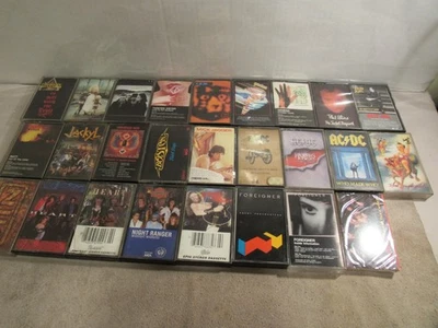 Металл и хард-рок винтажная коллекция кассет лот из 26 - Изображение 1 из 4