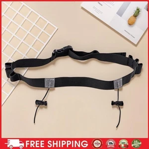 Outdoor Running Waist Belts with 6 Loops Triathlon Race Belts Running Bib Belt - Picture 1 of 12