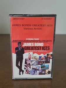 James Bonds Greatest Hits Various Artists Cassette Tape - Picture 1 of 6