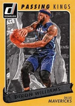 2015-16 Donruss Passing Kings #13 Deron Williams MAVERICKS — 第 1/2 张图片
