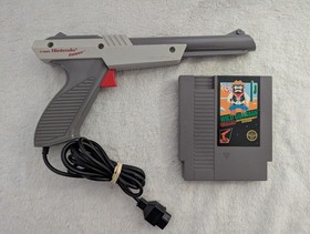 Wild Gunman 5 Screw Nintendo Nes Tested Authentic With Light Gun Zapper