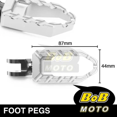 Para Ducati 916/S/SP/R Todo el Año CNC BUZZ Pies Delanteros Piloto TITANIO Foto 1 de 4