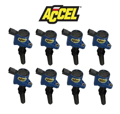 Mustang GT 1999-2004 4,6 L azul Accel SuperCoil motor bobinas de encendido - Juego de 8 Foto 1 de 3