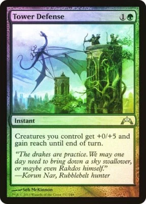 Gatecrash  MTG  FOIL  Tower Defense   Magic - Image 1 of 2