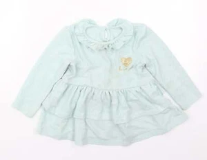 Matalan Girls Green Polyester Blend Skater Dress Size 4-5 Years - Be - Picture 1 of 12