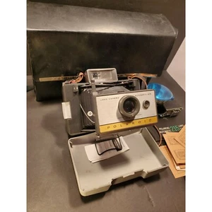 Polaroid Land camera with case instructions and accessories Clean Untested - Picture 1 of 12