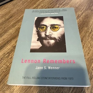Lennon Remembers : The Full Rolling Stone Interviews 1970 Paperback WENNER b19 - Picture 1 of 14