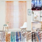Tassel Fly Screen String Curtain Hanging Beaded Curtain Door Window Curtains