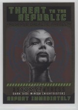 2015 Star Wars Chrome Perspectives: Jedi vs Sith Fugitives Asajj Ventress #6 0e3