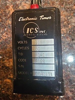 QTY 1 ICS KOP411N1 OP411N1 0.1-1 sec On Delay 115 VAC New NOS Free Shipping - Image 1 of 3