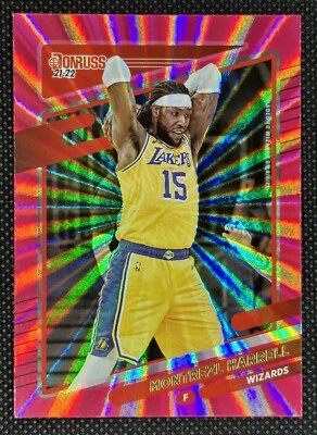 2021-22 Donruss - Holo Pink Laser #181 MONTREZL HARRELL Los Angeles Lakers  !!! - Image 1 of 2