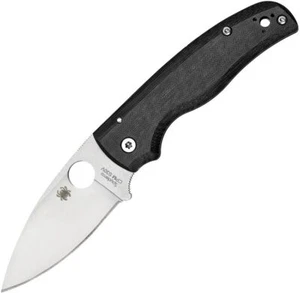 Spyderco Shaman Folding Knife 3.58in CPM S30V Steel Blade Black G-10 Handles - C - Picture 1 of 2