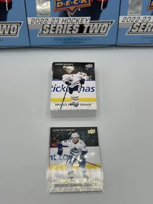 2022-23 UD Series 2 World Junior Grads (Base & Gold) Complete Your Set! #WG1-25 - Image 1 of 4
