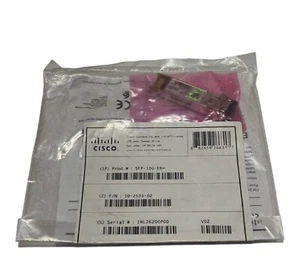 CISCO NEW SEALD SFP 10G ER WITH GREEN HOLOGRAM GENIUNE MADE IN CHINA - Picture 1 of 7