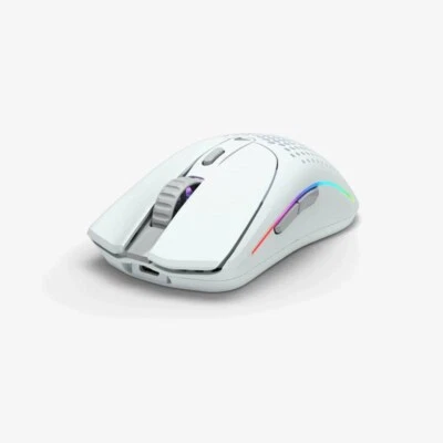 0810069975306 Glorious Model O 2 Wireless Gaming Mouse - white, matte Glorious - Image 1 of 4