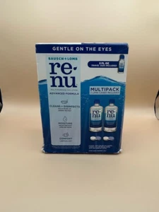 Paquete de 2 soluciones multiusos Bausch & Lomb Re-Nu de 16 oz cada una, CADUCIDAD: 12-01-2025 - Imagen 1 de 10